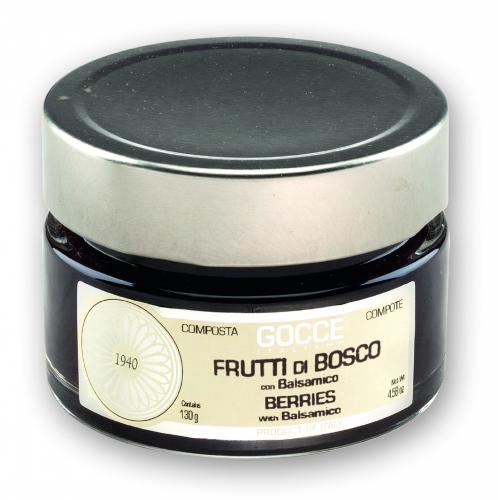 Composta di Frutti di Bosco con Balsamico - K0612 (130 g - 4.58 oz)